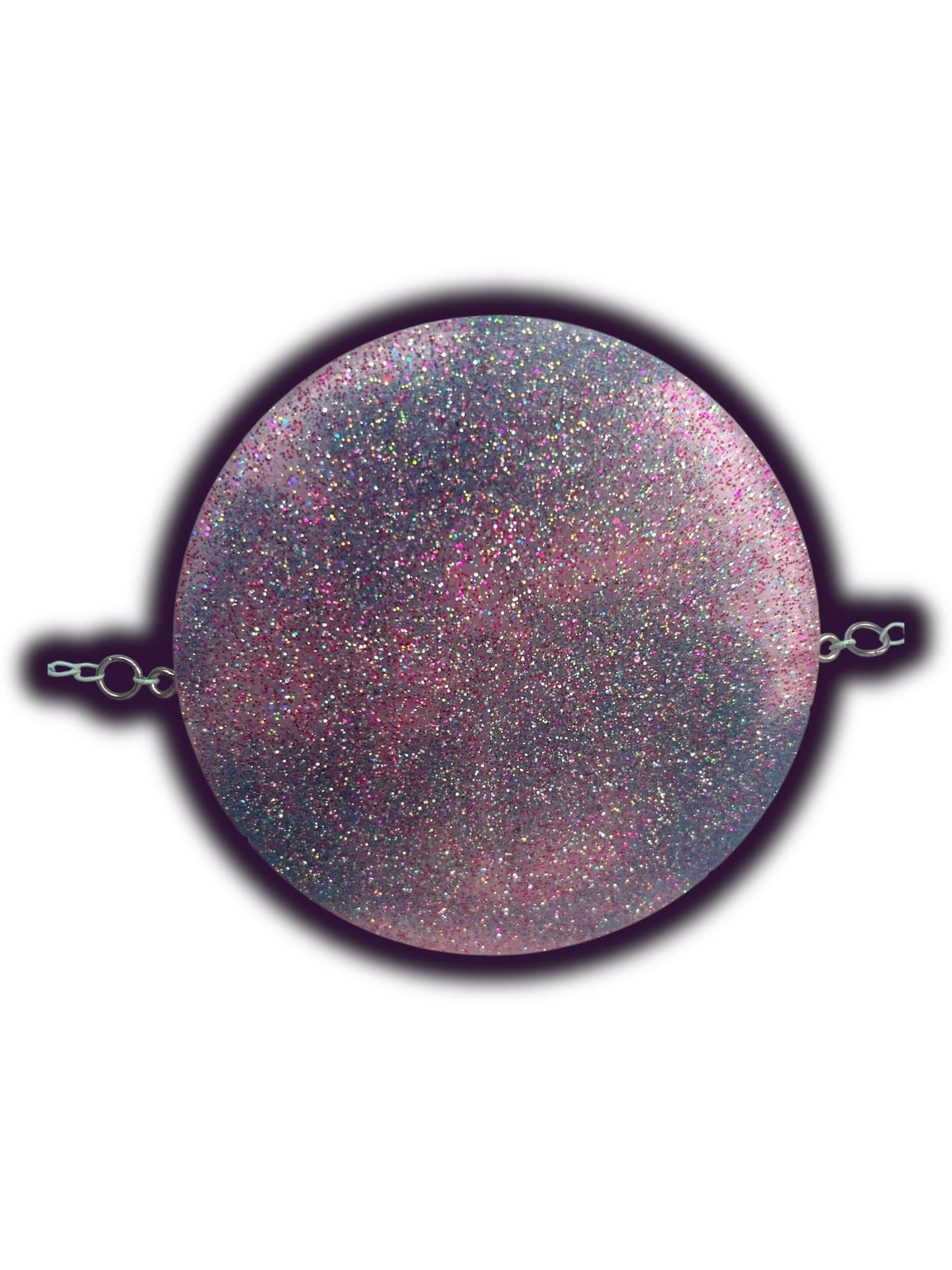 Moon Phase Wall Hanging, Phases of the Moon Decor, Witchy Things, Spiritual Stuff, Galaxy Inspired, Glow-in-the-Dark, Wire Wrapped Crystal