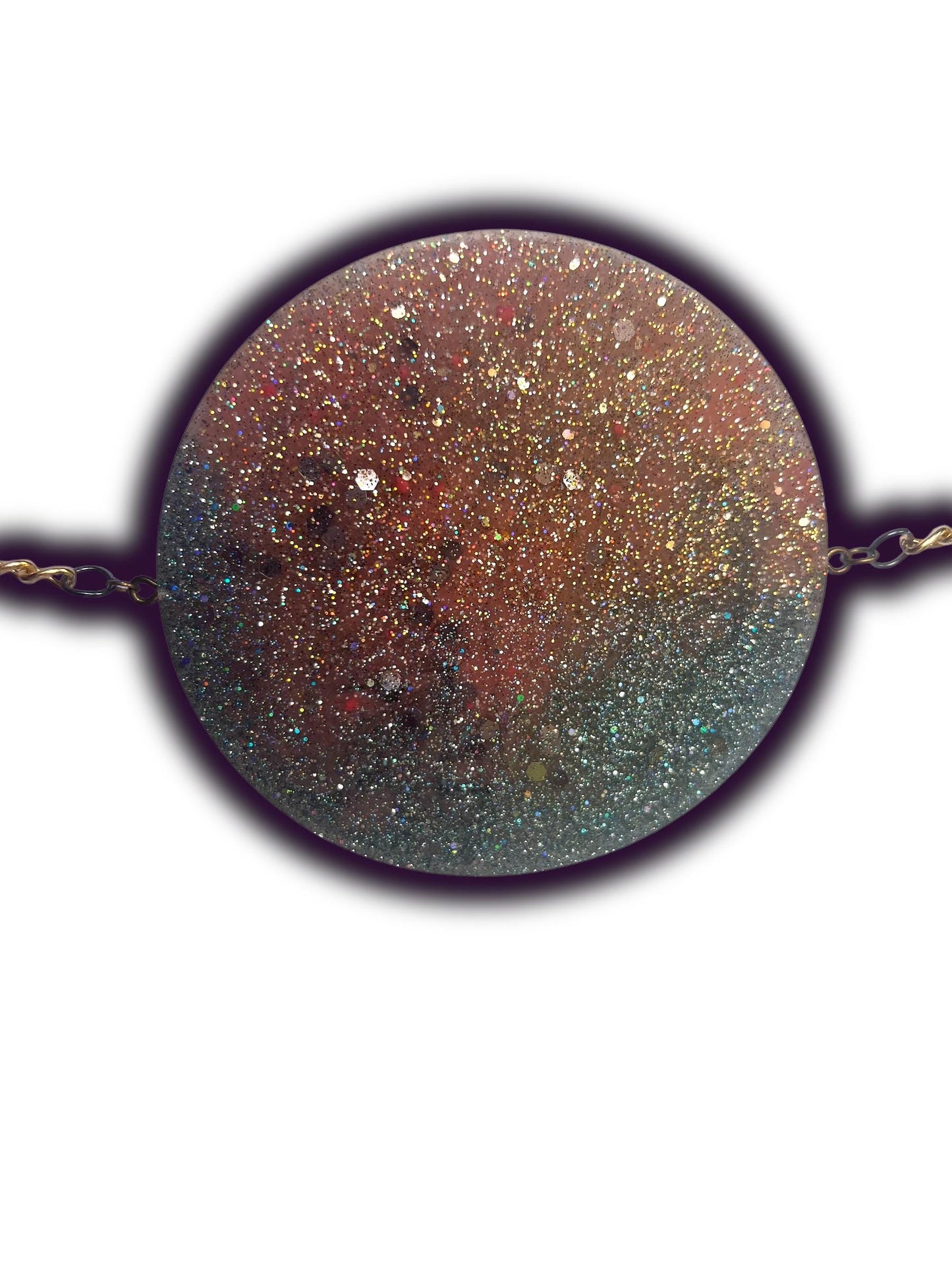Moon Phase Wall Hanging, Phases of the Moon Decor, Witchy Things, Spiritual Stuff, Galaxy Inspired, Glow-in-the-Dark, Wire Wrapped Crystal