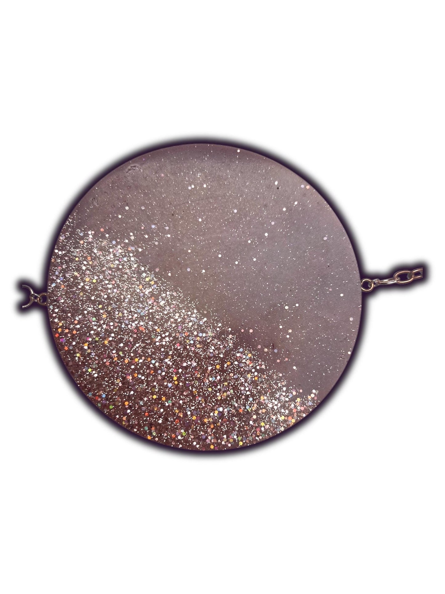 Moon Phase Wall Hanging, Phases of the Moon Decor, Witchy Things, Spiritual Stuff, Galaxy Inspired, Glow-in-the-Dark, Wire Wrapped Crystal
